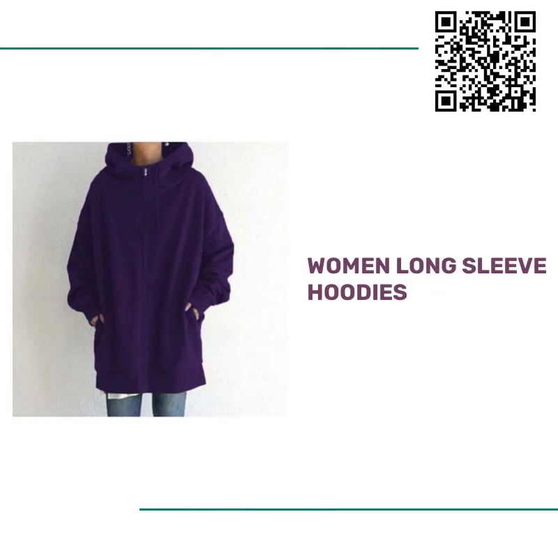 Women Long Sleeve Hoodies by@Outfy