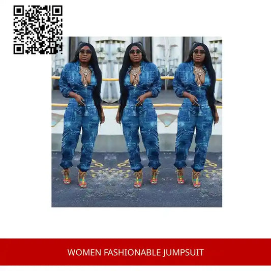 Women Fashionable Jumpsuit by@Outfy