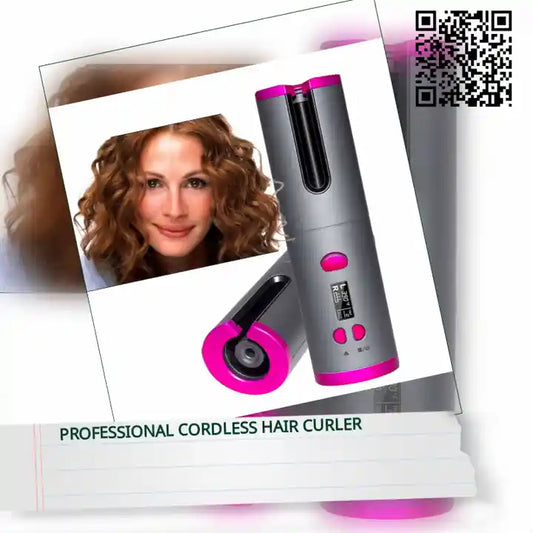 Professional Cordless Hair Curler by@Outfy