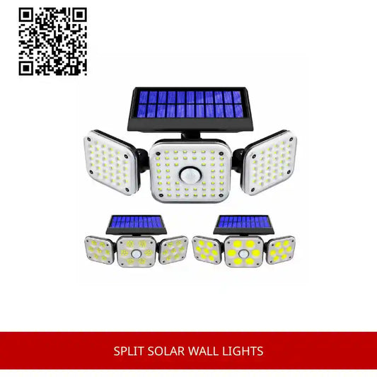Split Solar Wall Lights by@Outfy