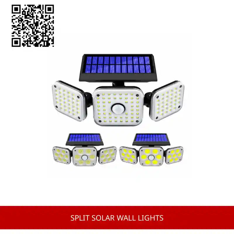 Split Solar Wall Lights by@Outfy