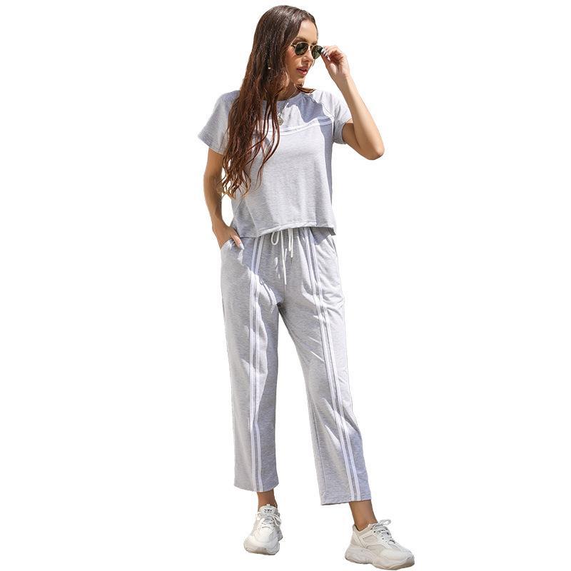 Top & Long Trousers Two-piece Set